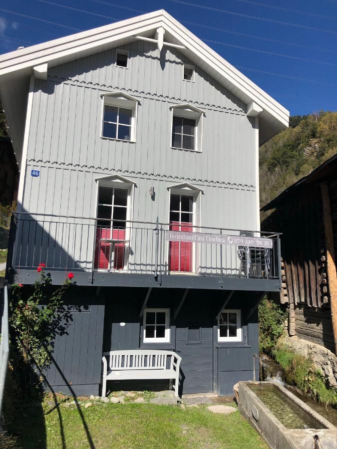Casa Cuschina - Mit Sauna In Der Schoenen Surselva Dardin Extérieur photo